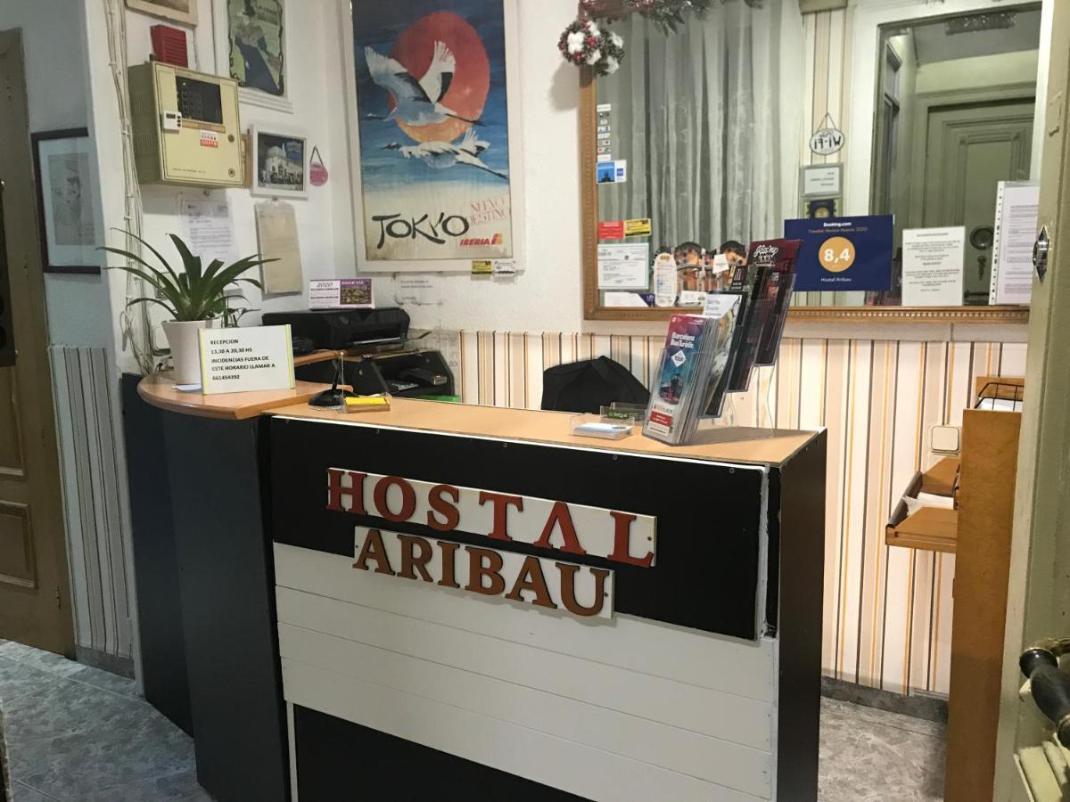 Hostal Aribau Barcelona Buitenkant foto